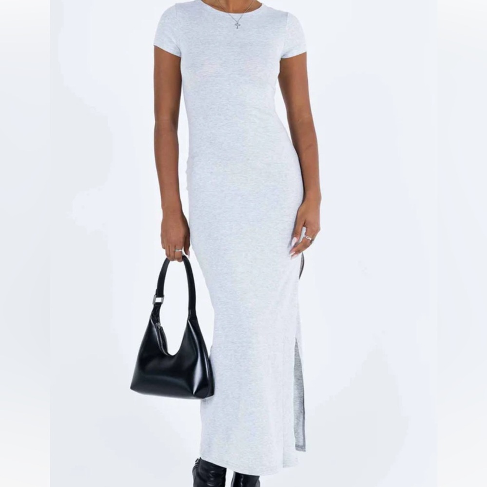 Princess Polly Lex Maxi Dress Grey